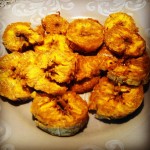 baked green plantains